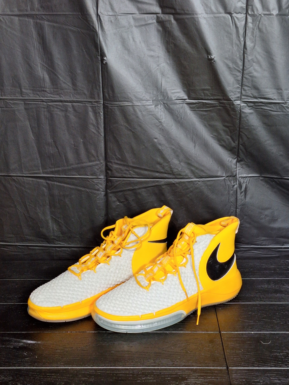 NEW Nike AlphaDunk TB Promo White Yellow Men's Size 17 (CN9491-701) (No Box)